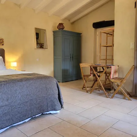 Chez Berger, Ruime 2 Persoonskamer Met Kingsize Bed Flaugnac