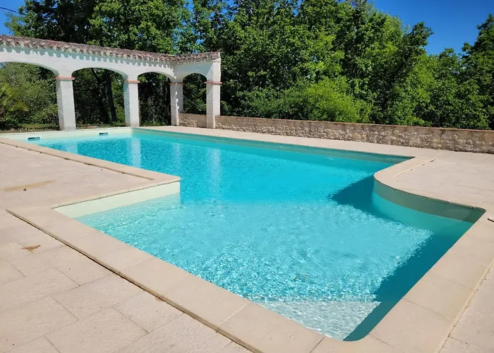 Chez Berger, Ruime 2 Persoonskamer Met Kingsize Bed 3* Flaugnac